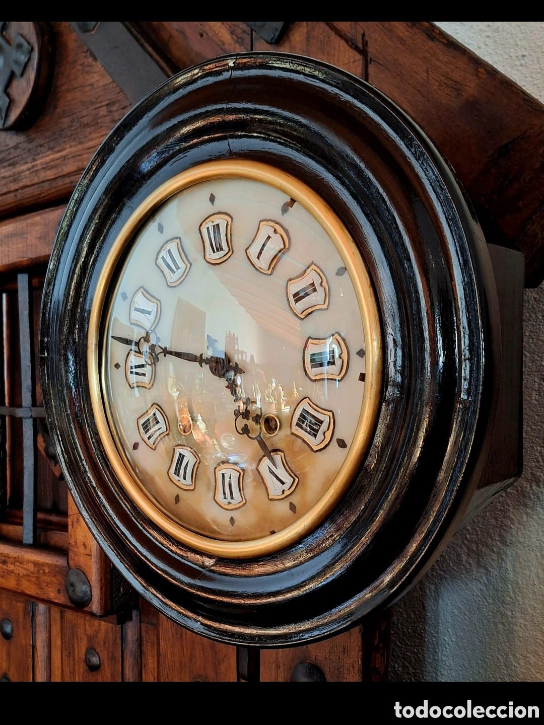 Antig&uuml;edades: Reloj ojo de buey original - Foto 2