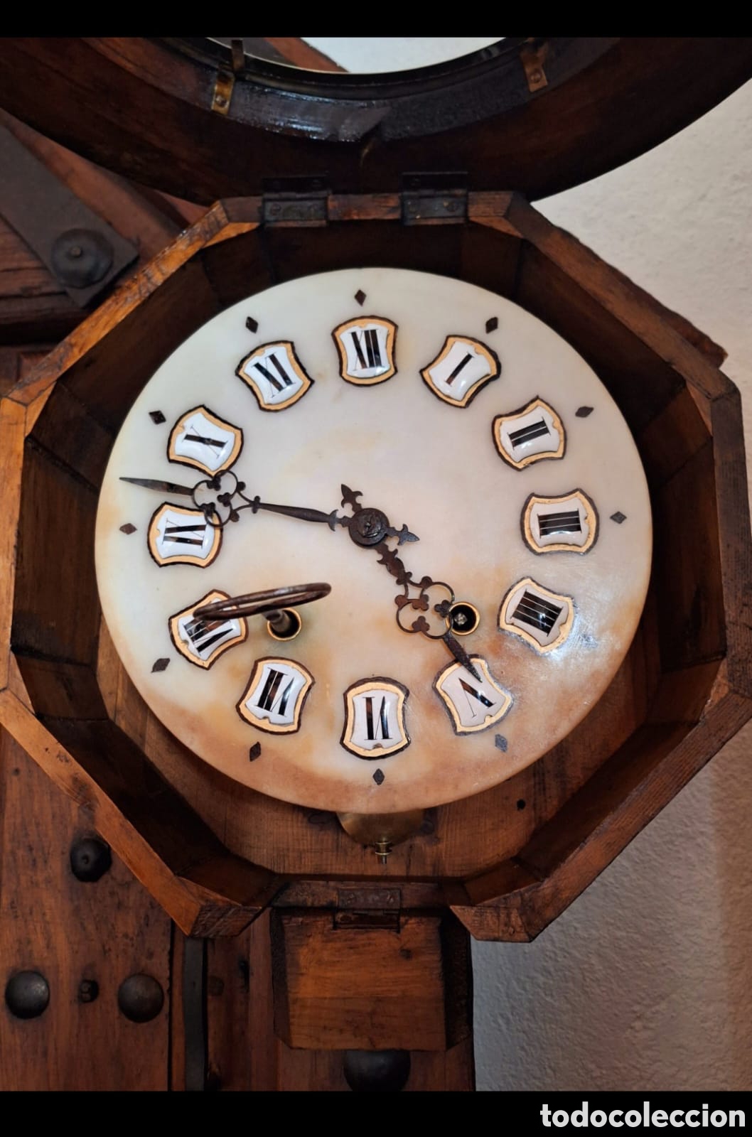 Antig&uuml;edades: Reloj ojo de buey original - Foto 3