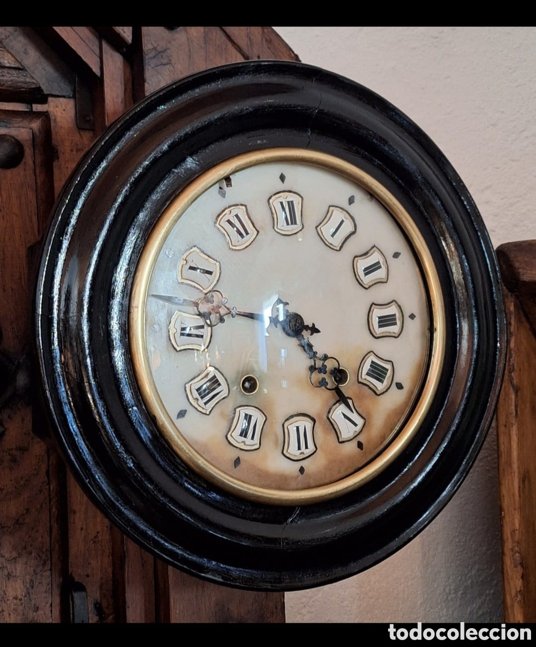 Antig&uuml;edades: Reloj ojo de buey original - Foto 1
