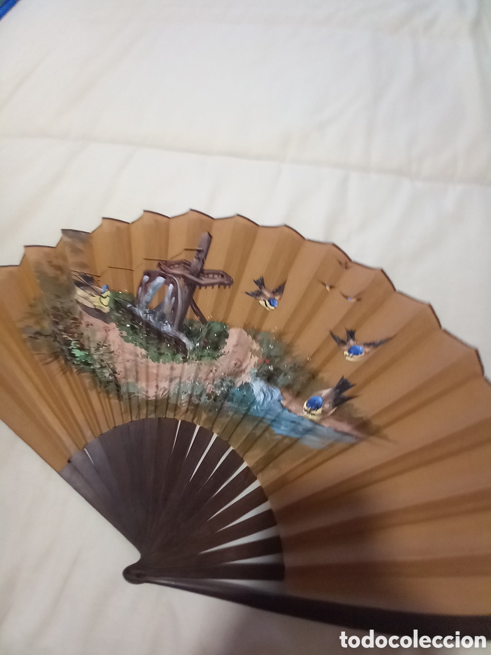 Antig&uuml;edades: Abanicos pared muy antiguos - Foto 4