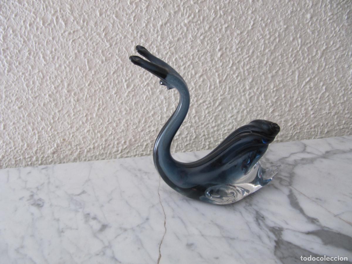 Antig&uuml;edades: CARACOL EN CRISTAL DE MURANO - Foto 1