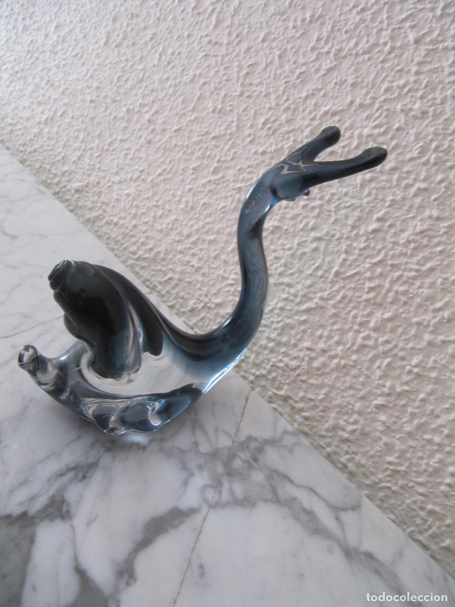 Antig&uuml;edades: CARACOL EN CRISTAL DE MURANO - Foto 5