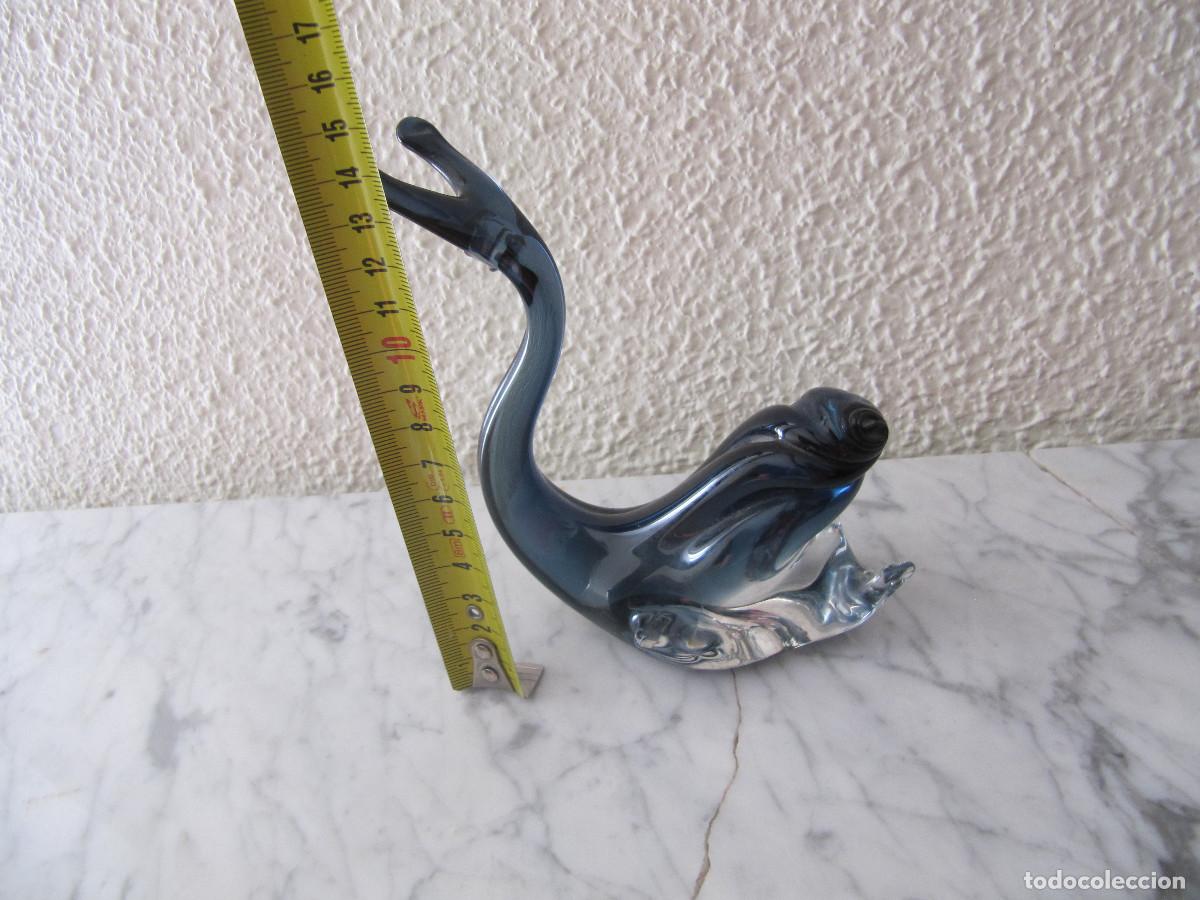 Antig&uuml;edades: CARACOL EN CRISTAL DE MURANO - Foto 12