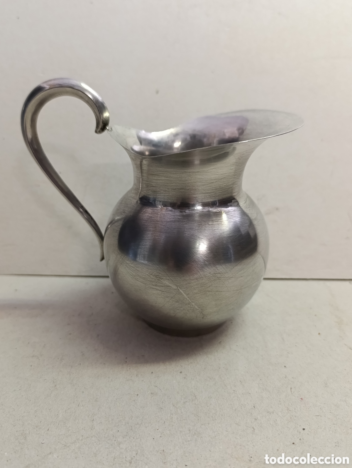 Antig&uuml;edades: JARRA JARRITA DE PLATA PUNZONADA. MARCAS EN LA BASE. - Foto 4