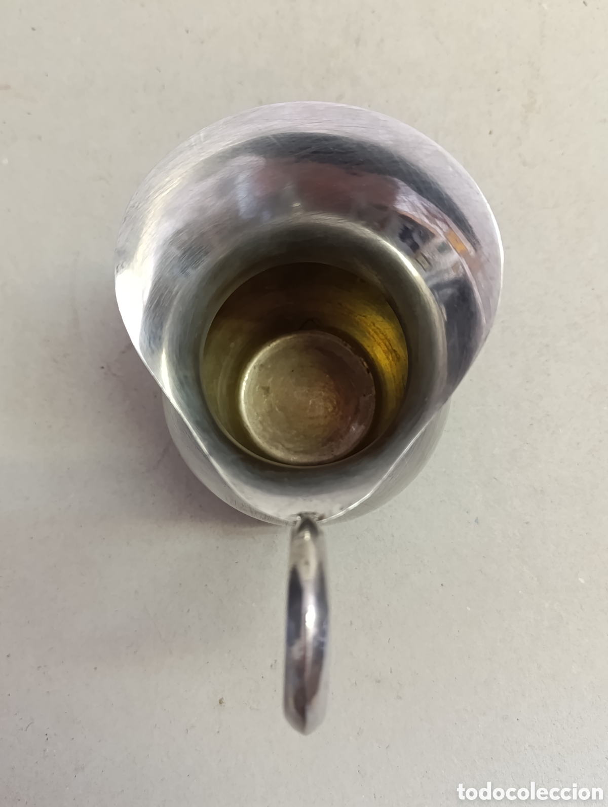 Antig&uuml;edades: JARRA JARRITA DE PLATA PUNZONADA. MARCAS EN LA BASE. - Foto 6
