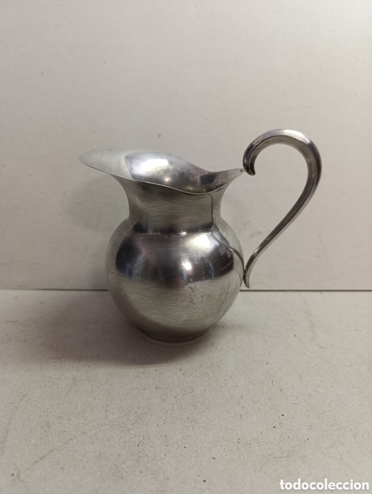 Antig&uuml;edades: JARRA JARRITA DE PLATA PUNZONADA. MARCAS EN LA BASE. - Foto 1