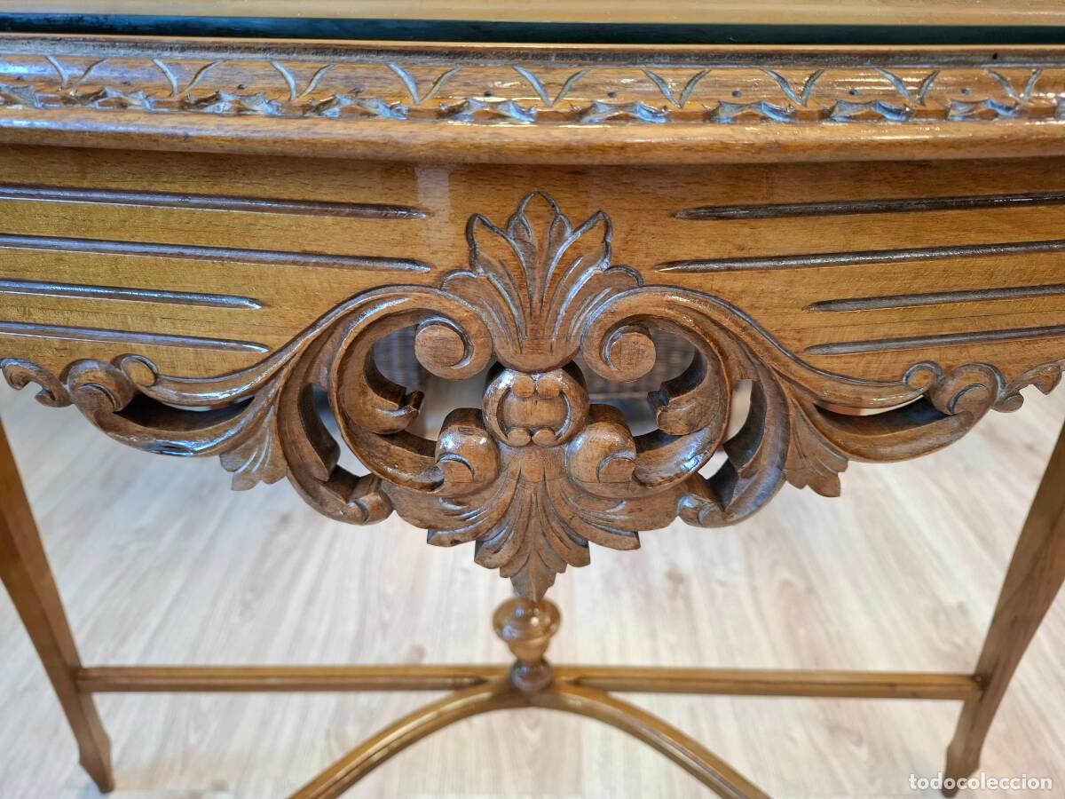 Antig&uuml;edades: Consola antigua de ra&iacute;z - Foto 3