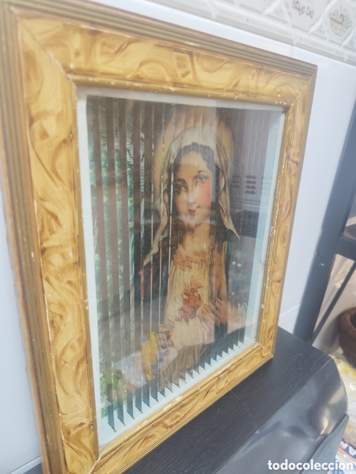 Antig&uuml;edades: Cuadro cambiante imagenes religiosas - Foto 4