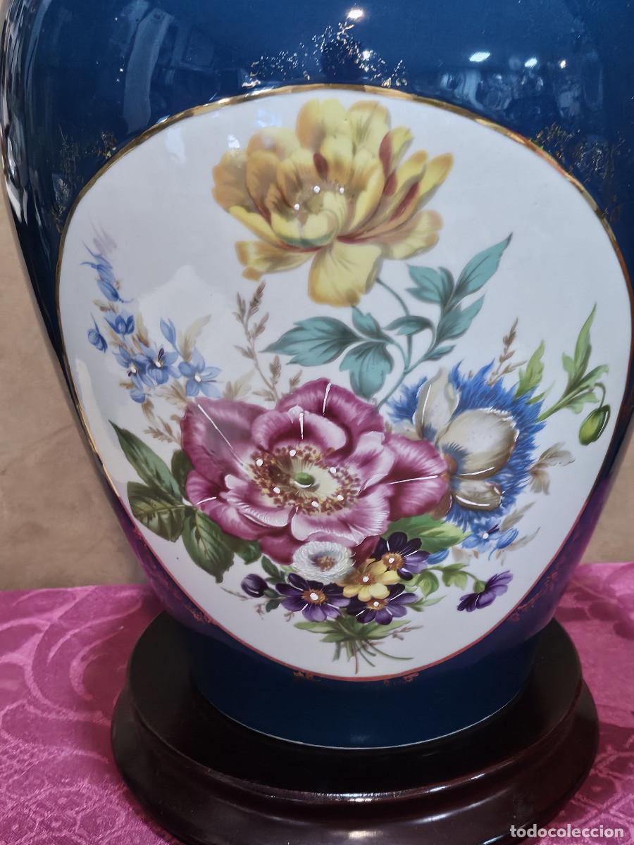 Antig&uuml;edades: jarron de porcelana grande - Foto 2
