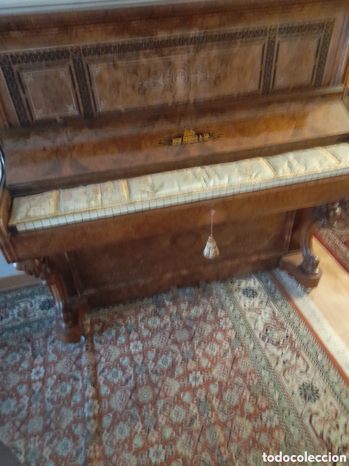 Antig&uuml;edades: Pianoforte victoriano - Foto 7