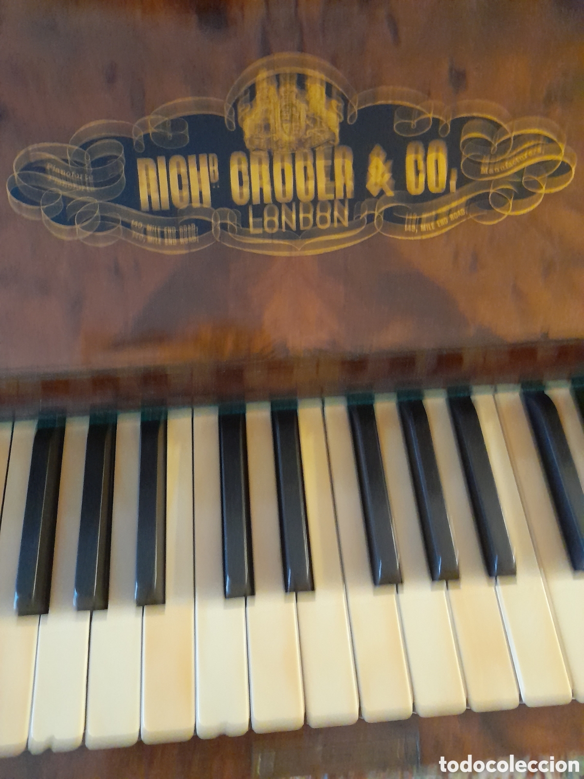 Antig&uuml;edades: Pianoforte victoriano - Foto 9