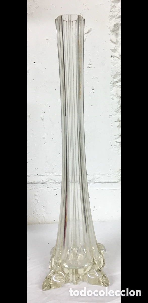 Antig&uuml;edades: Violetero. Cristal. A&ntilde;os 50. - Foto 1