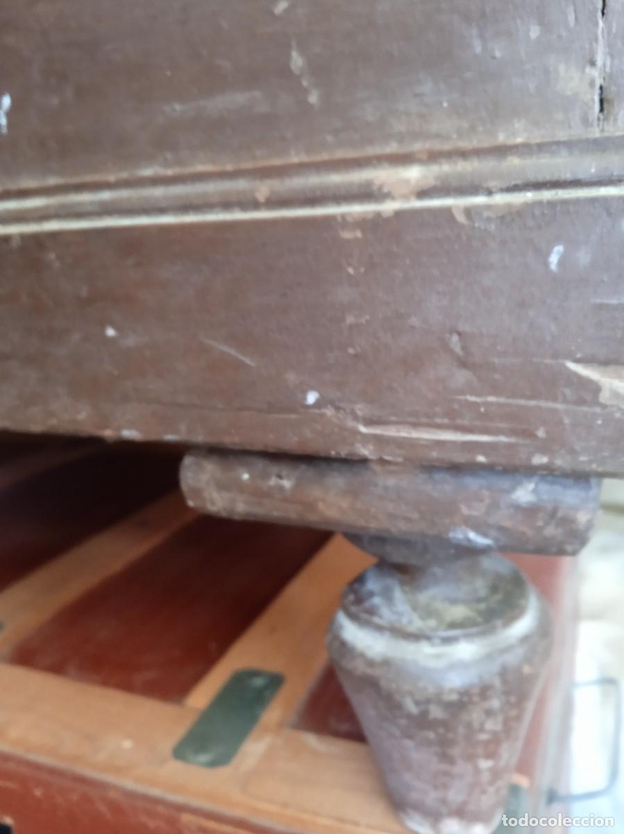 Antig&uuml;edades: Ba&uacute;l antiguo de madera - Foto 4