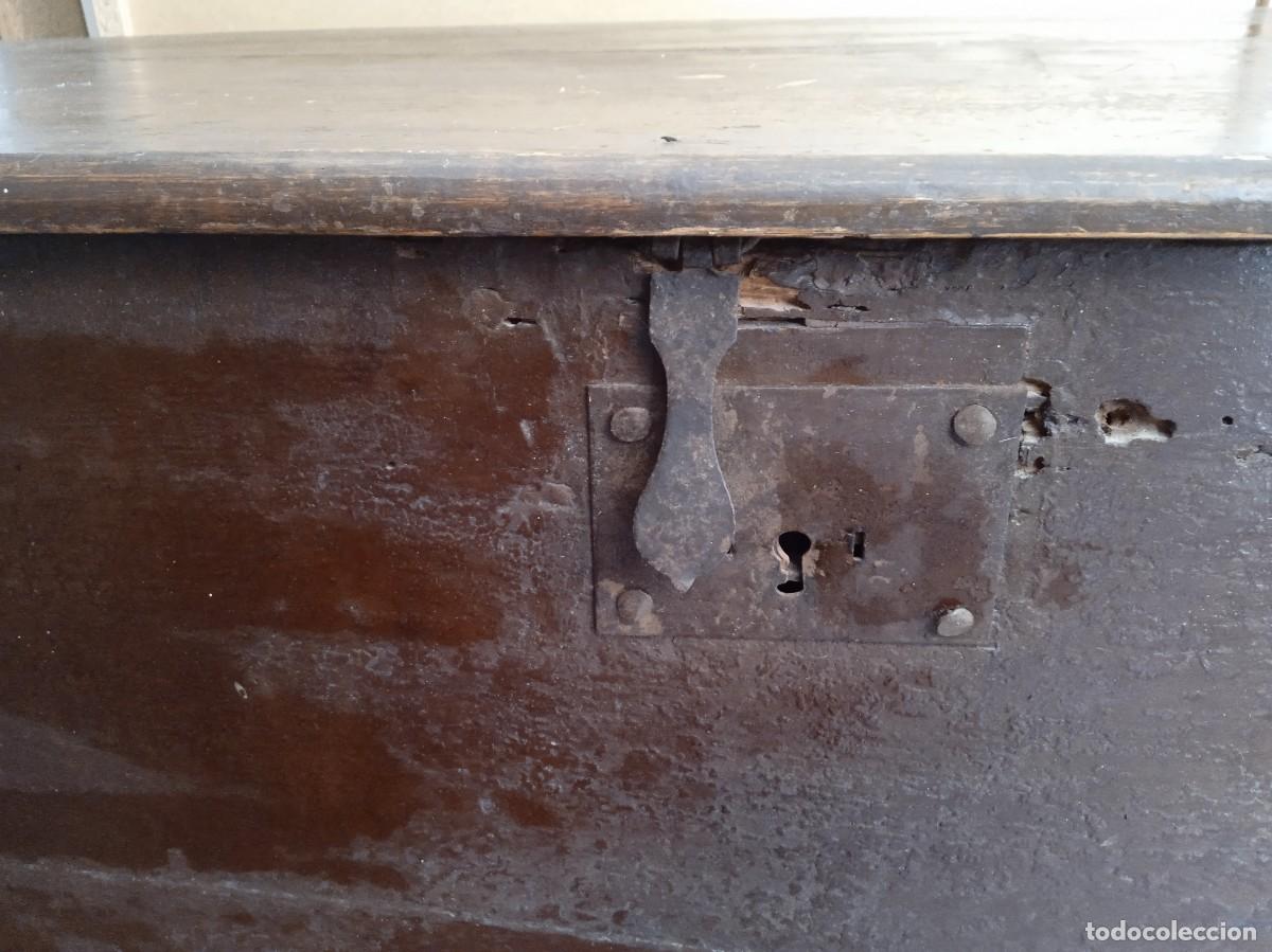 Antig&uuml;edades: Ba&uacute;l antiguo de madera - Foto 7