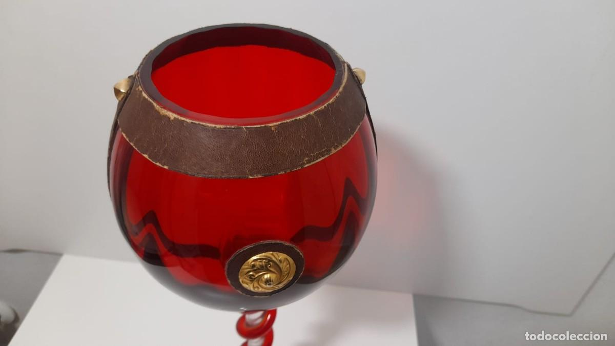Antig&uuml;edades: COPA DE VIDRIO VINTAGE - Foto 3
