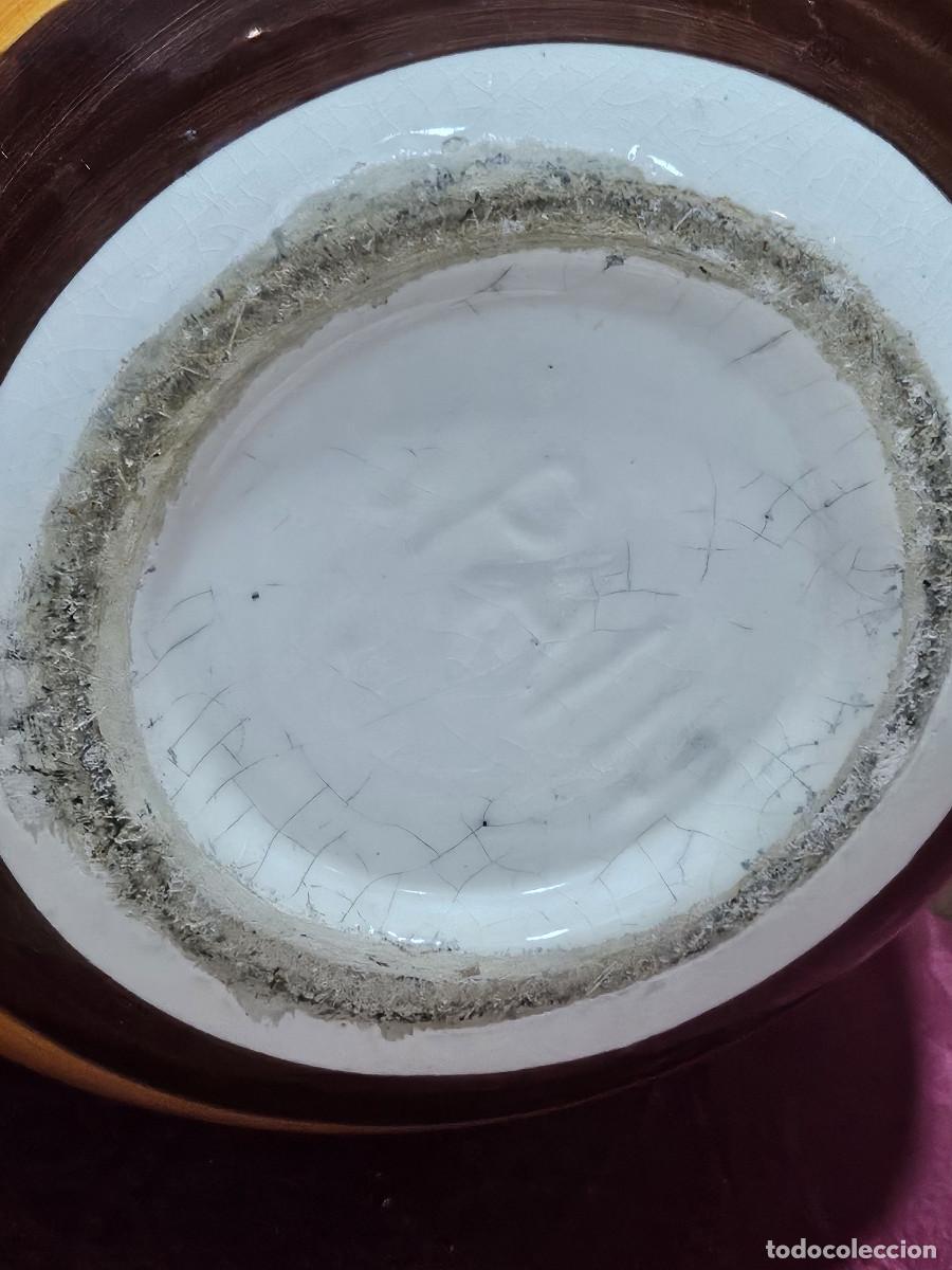 Antig&uuml;edades: bol de ceramica restaurado - Foto 3