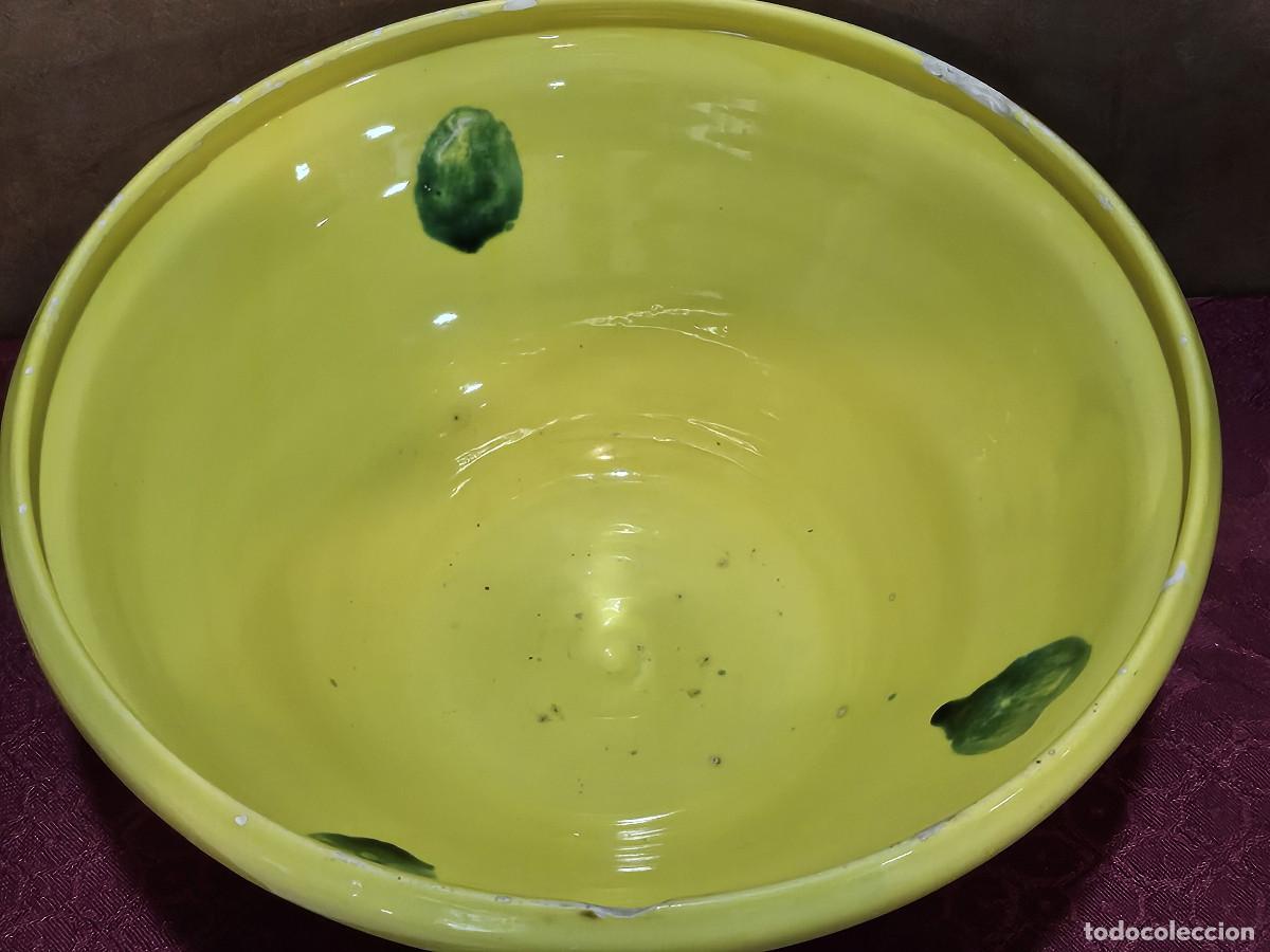 Antig&uuml;edades: lebrillos de ceramica a marilla - Foto 2