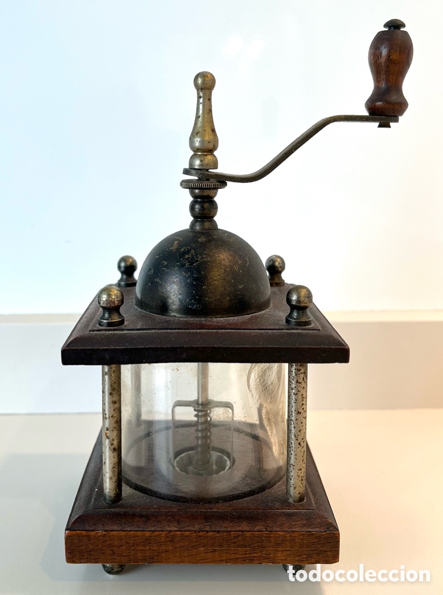 Oggetti Antichi: Molinillo caf&eacute; o pimienta antiguo