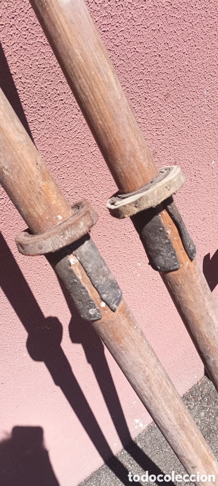 Antig&uuml;edades: Remos de barca a&ntilde;os 20 - Foto 2