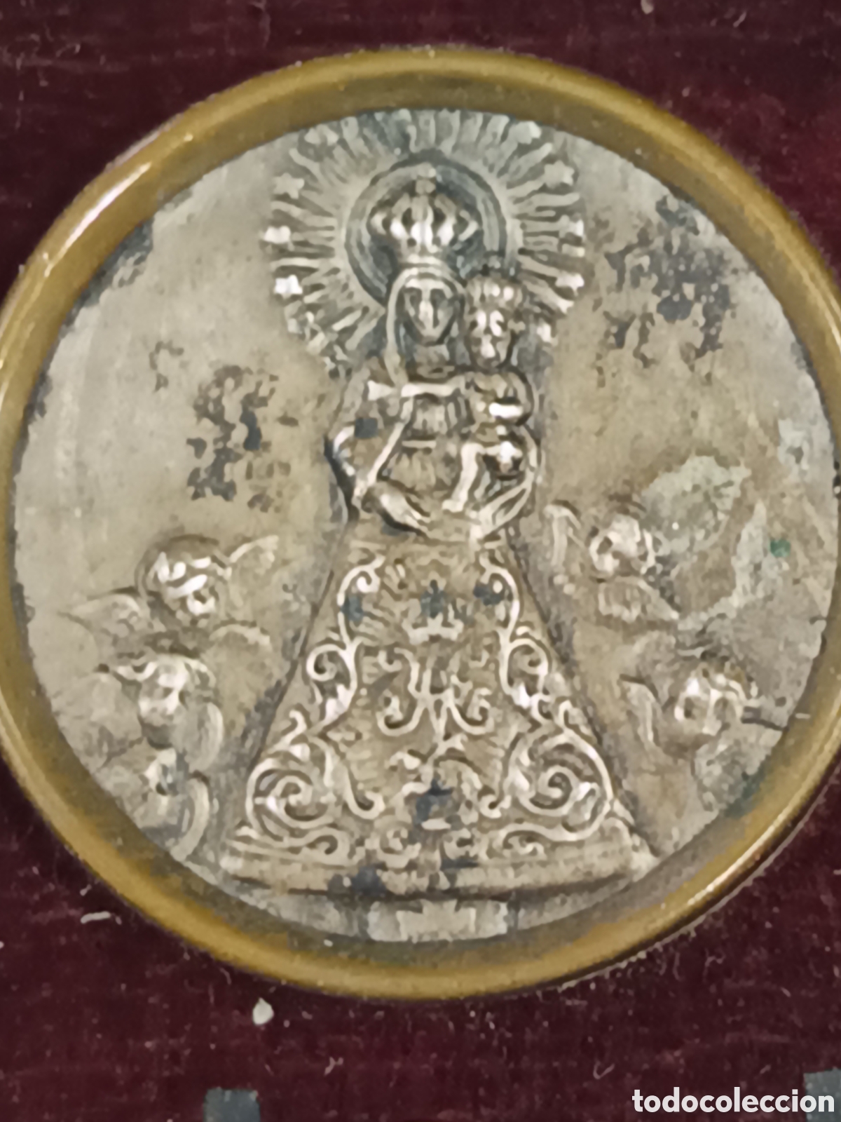 Antig&uuml;edades: Capilla Medalla Virgen - Foto 2
