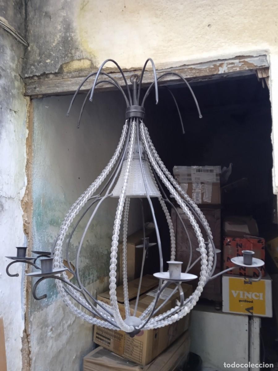 Antig&uuml;edades: L&aacute;mpara de techo artesanal - Foto 1