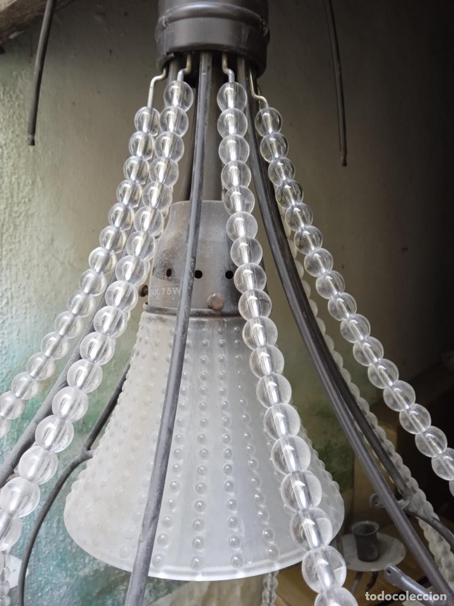 Antig&uuml;edades: L&aacute;mpara de techo artesanal - Foto 2