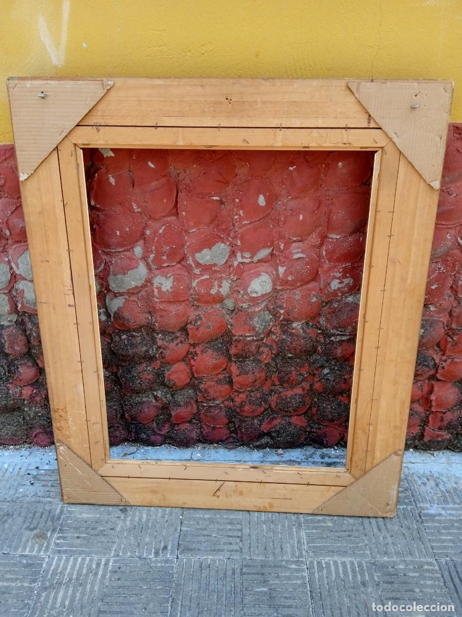 Antig&uuml;edades: Marco cuadro antiguo de madera con pan de oro - Foto 5