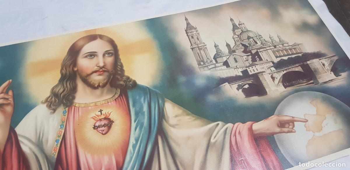 Antig&uuml;edades: SAGRADO CORAZON DE JESUS N&ordm;14008 - Foto 3