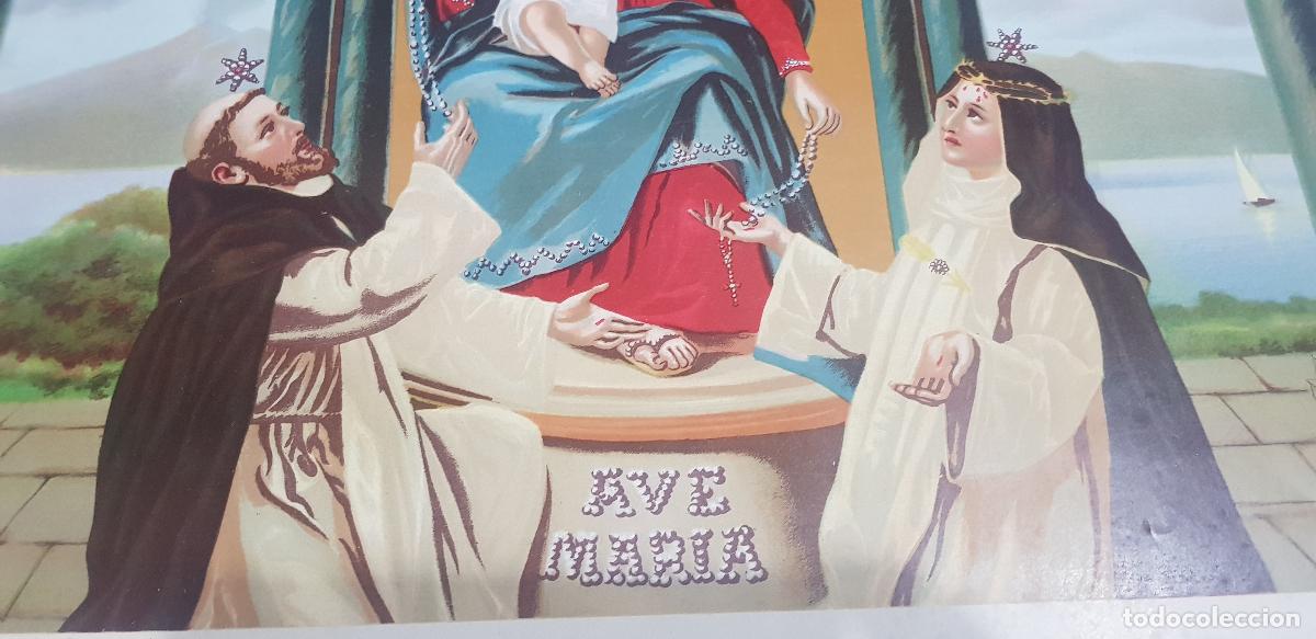 Antig&uuml;edades: MADDONA DE POMPEI N&ordm;524 - Foto 4