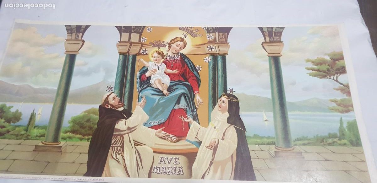 Antig&uuml;edades: MADDONA DE POMPEI N&ordm;524 - Foto 1