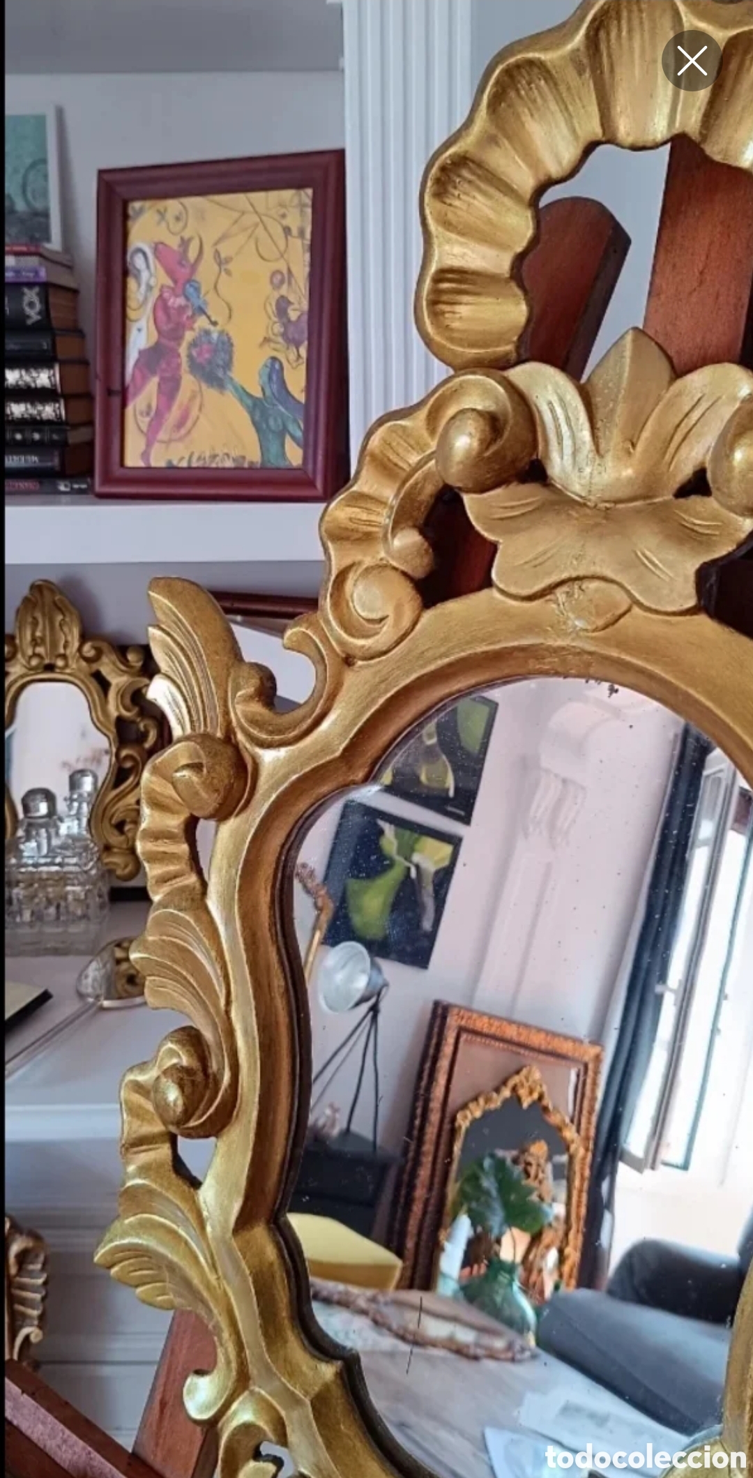 Antig&uuml;edades: Cornucopia antigua estilo Rococ&oacute; - Foto 3