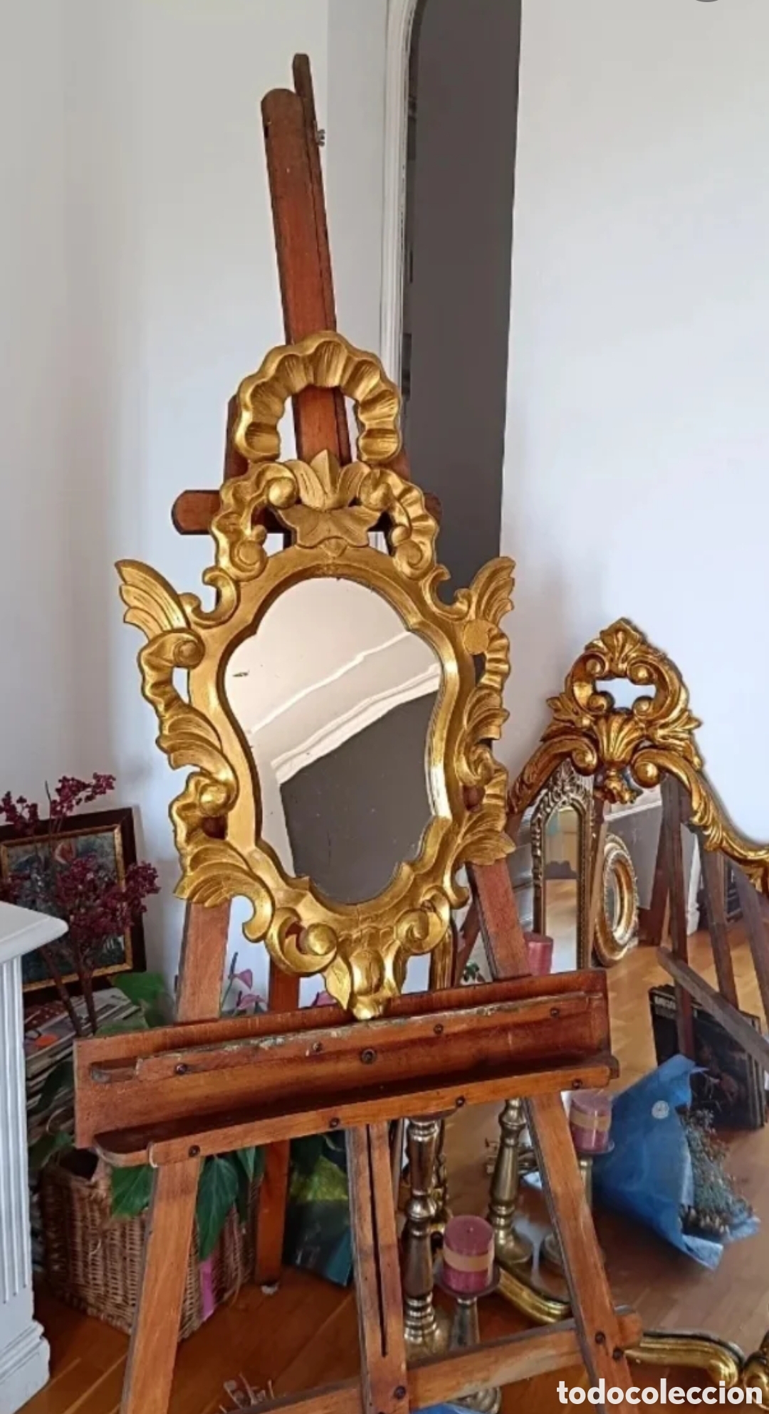 Antig&uuml;edades: Cornucopia antigua estilo Rococ&oacute; - Foto 2