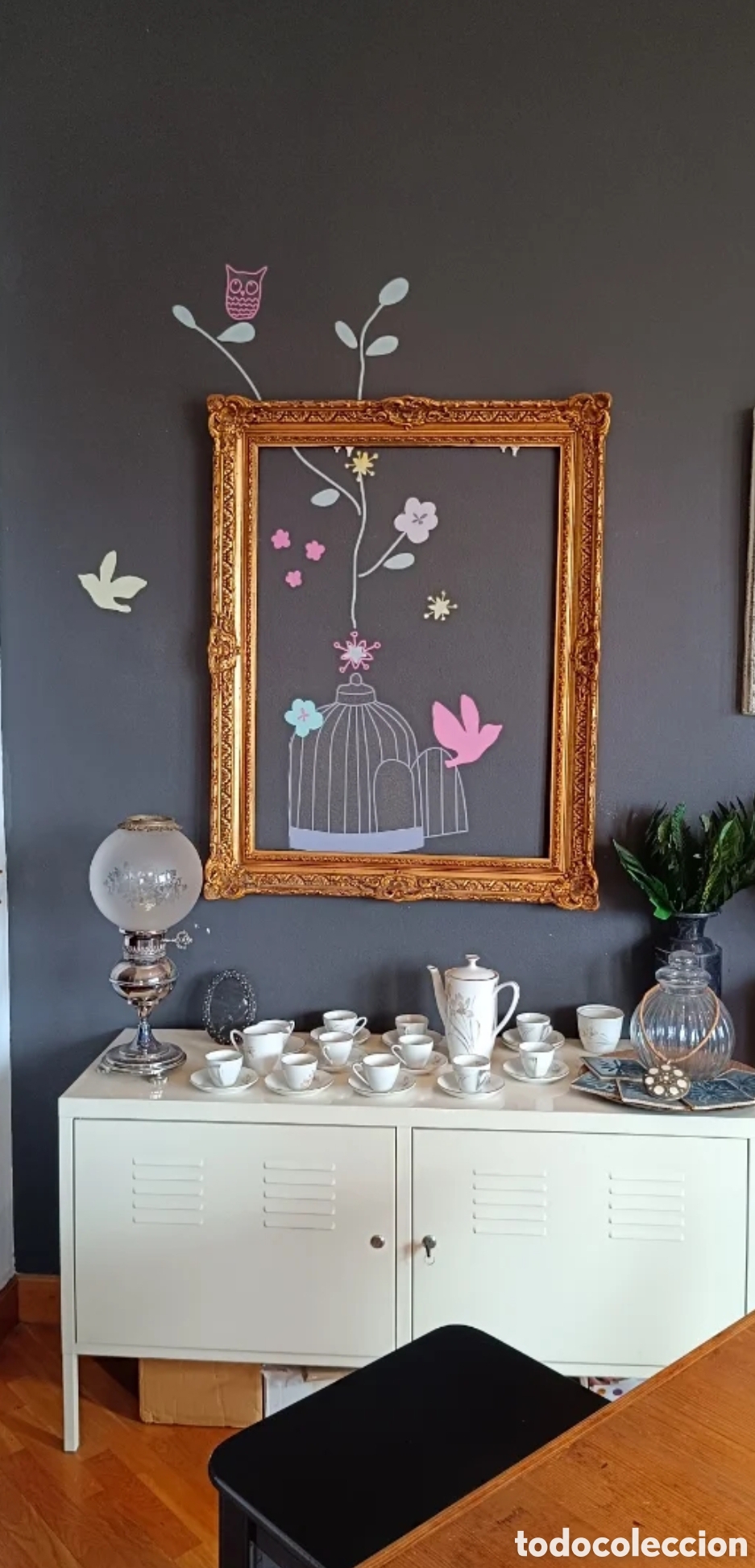 Antig&uuml;edades: Marco dorado estilo Rococ&oacute; - Foto 2