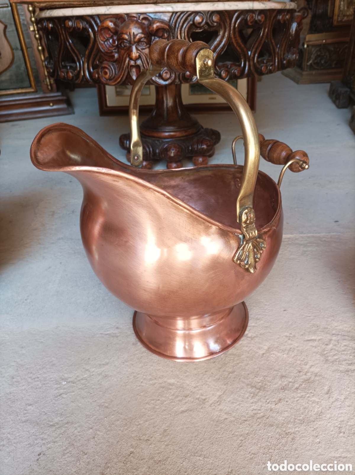 Antig&uuml;edades: Conjunto de Tres Carboneras originales - Foto 2