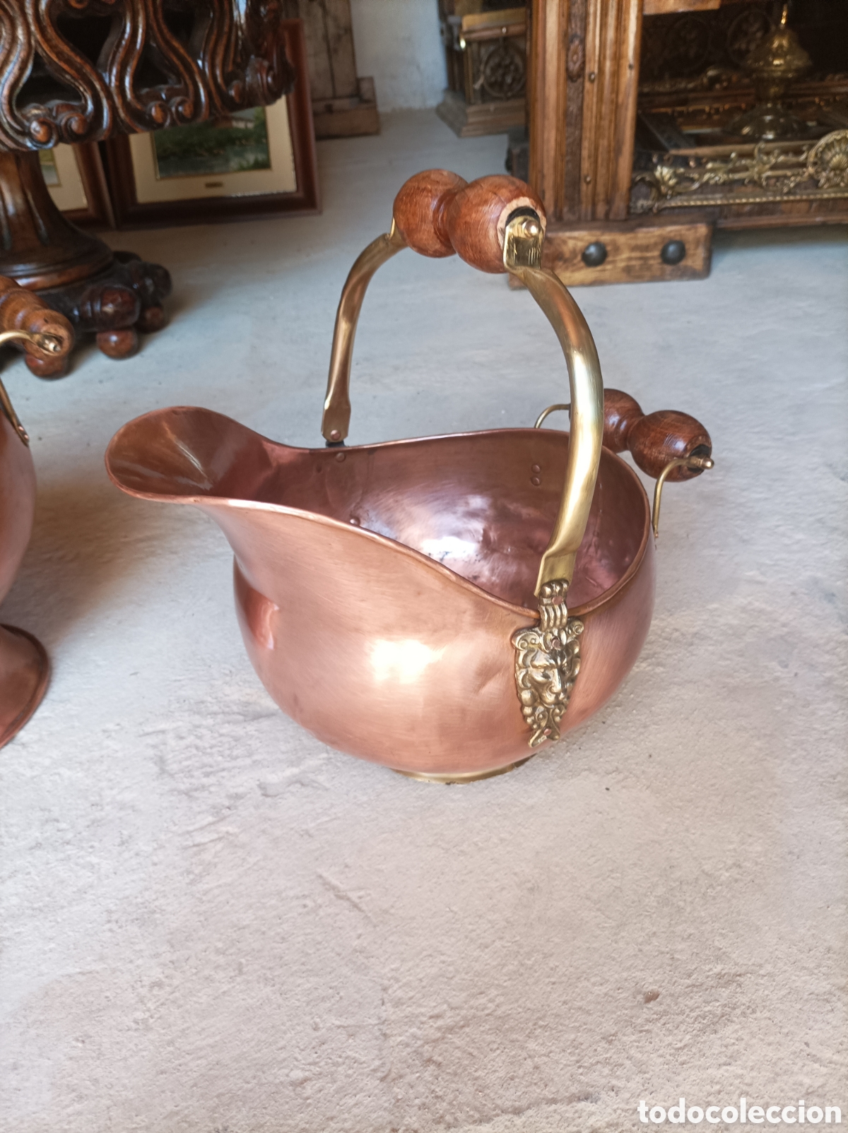 Antig&uuml;edades: Conjunto de Tres Carboneras originales - Foto 4
