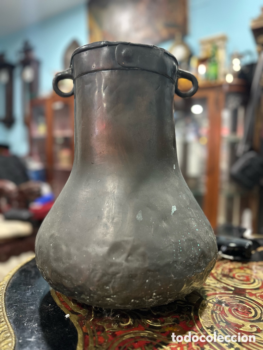 Antig&uuml;edades: Herrada vasca antigua golpeada - Foto 2