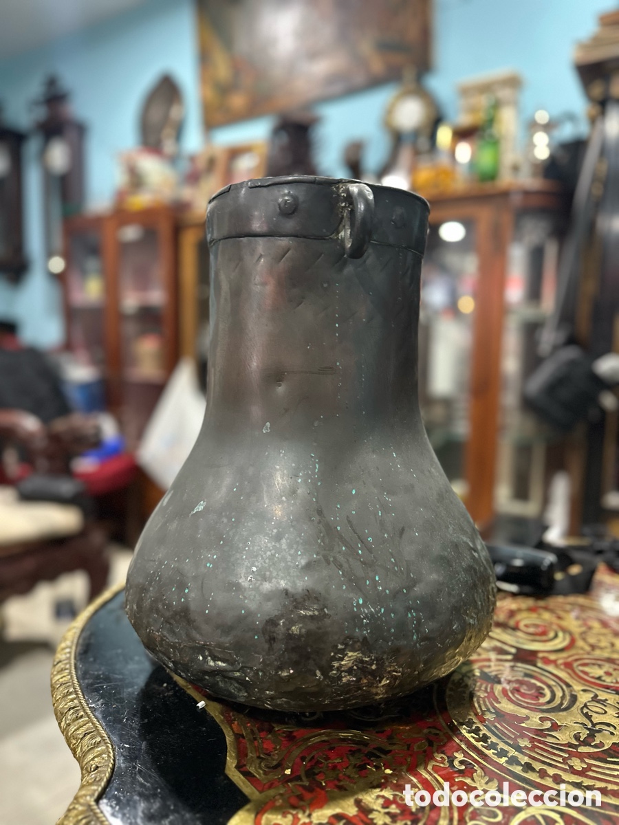 Antig&uuml;edades: Herrada vasca antigua golpeada - Foto 3