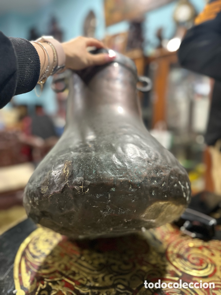 Antig&uuml;edades: Herrada vasca antigua golpeada - Foto 5