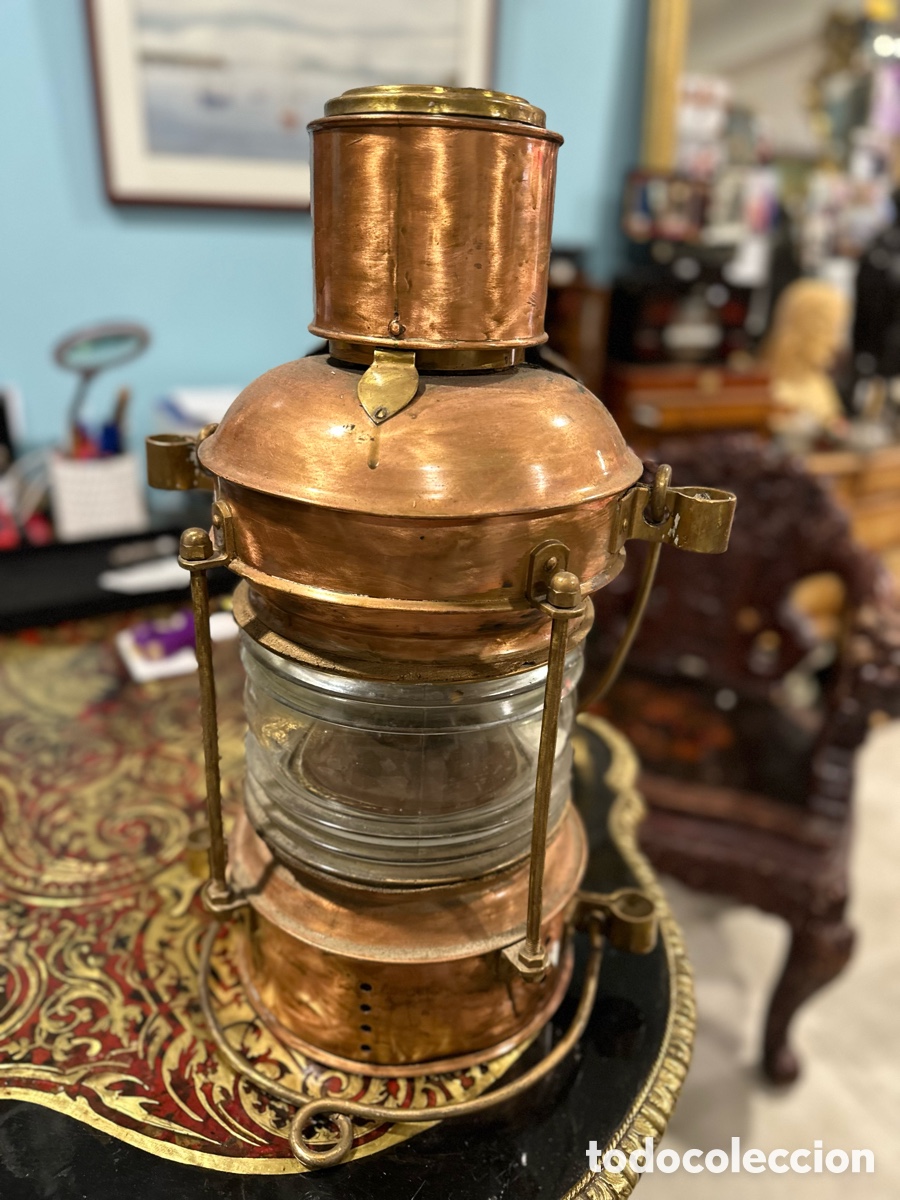 Antig&uuml;edades: Farol de proa antiguo - Foto 3