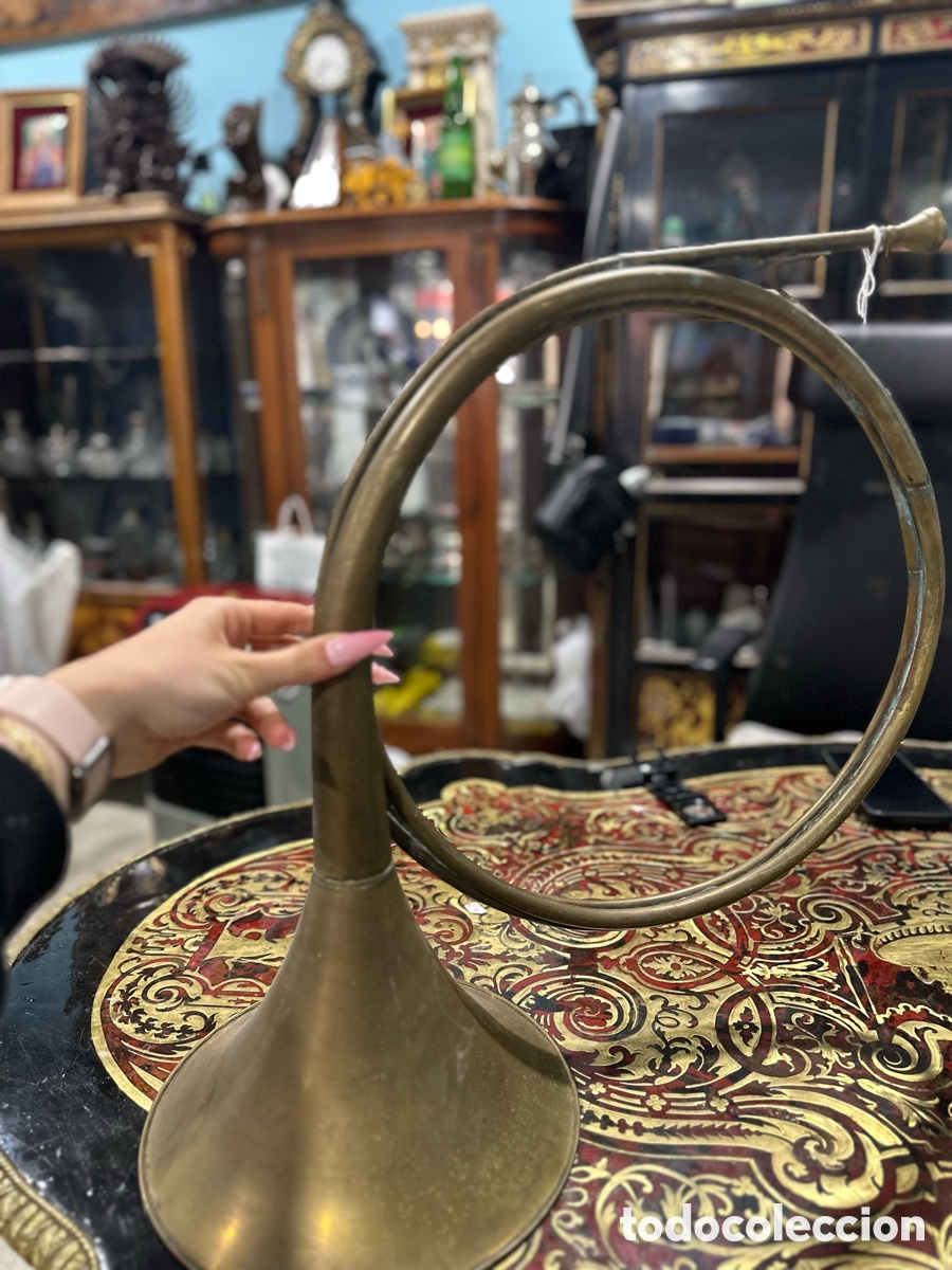 Antig&uuml;edades: Tromb&oacute;n antiguo objeto musical - Foto 3