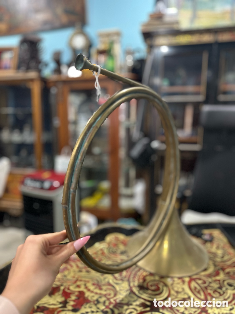 Antig&uuml;edades: Tromb&oacute;n antiguo objeto musical - Foto 4