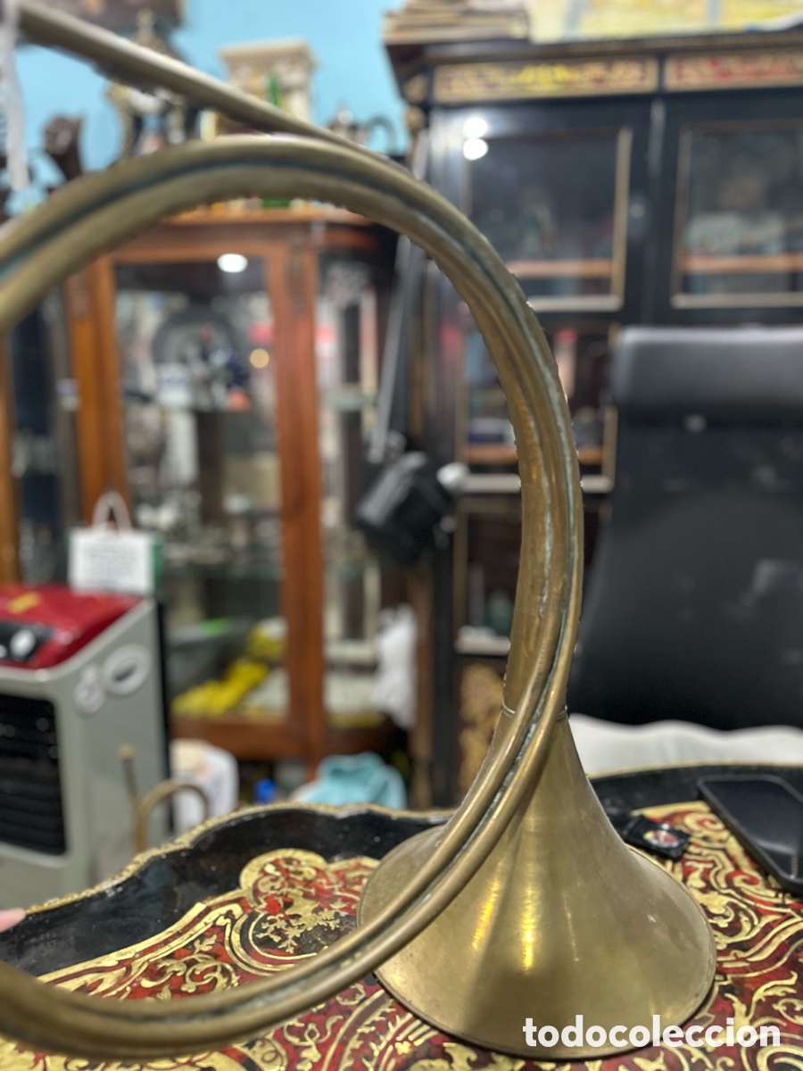 Antig&uuml;edades: Tromb&oacute;n antiguo objeto musical - Foto 6