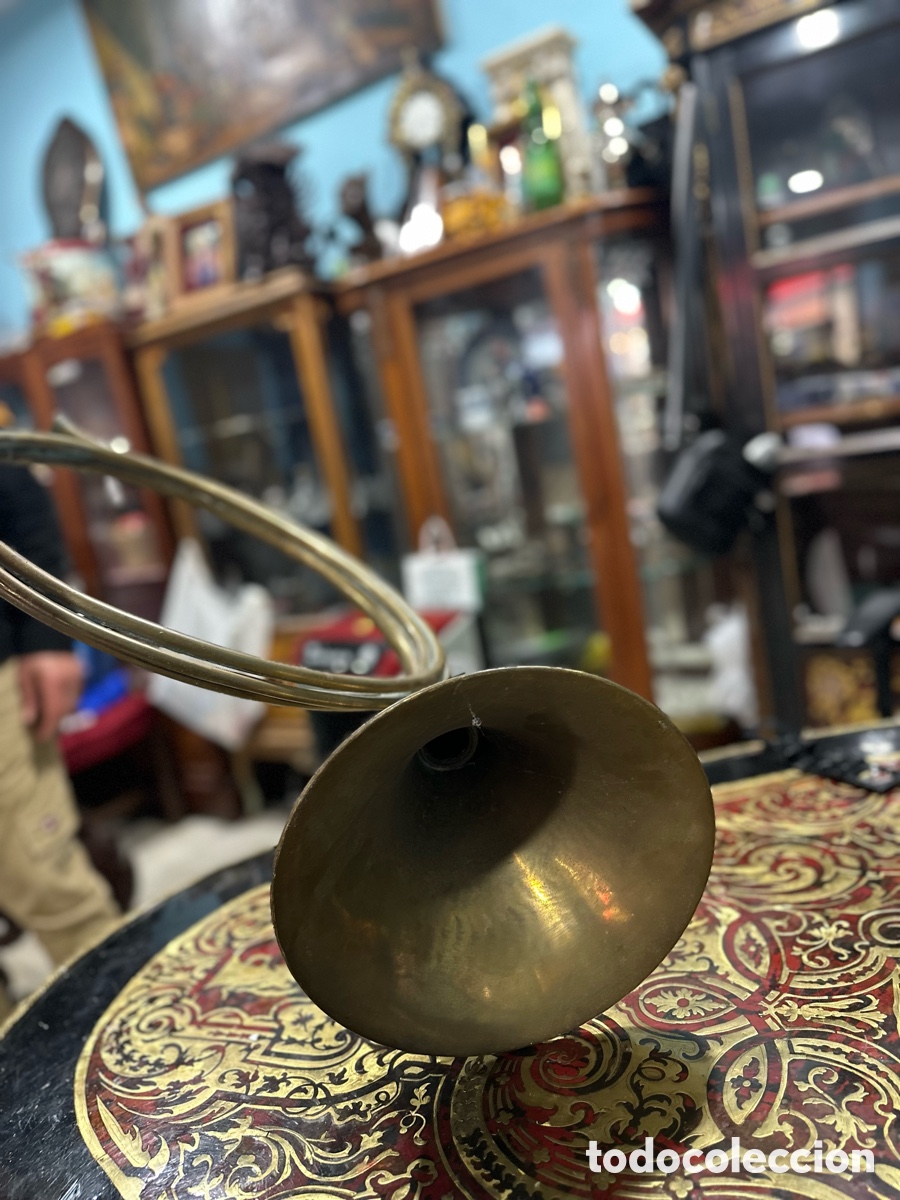Antig&uuml;edades: Tromb&oacute;n antiguo objeto musical - Foto 1