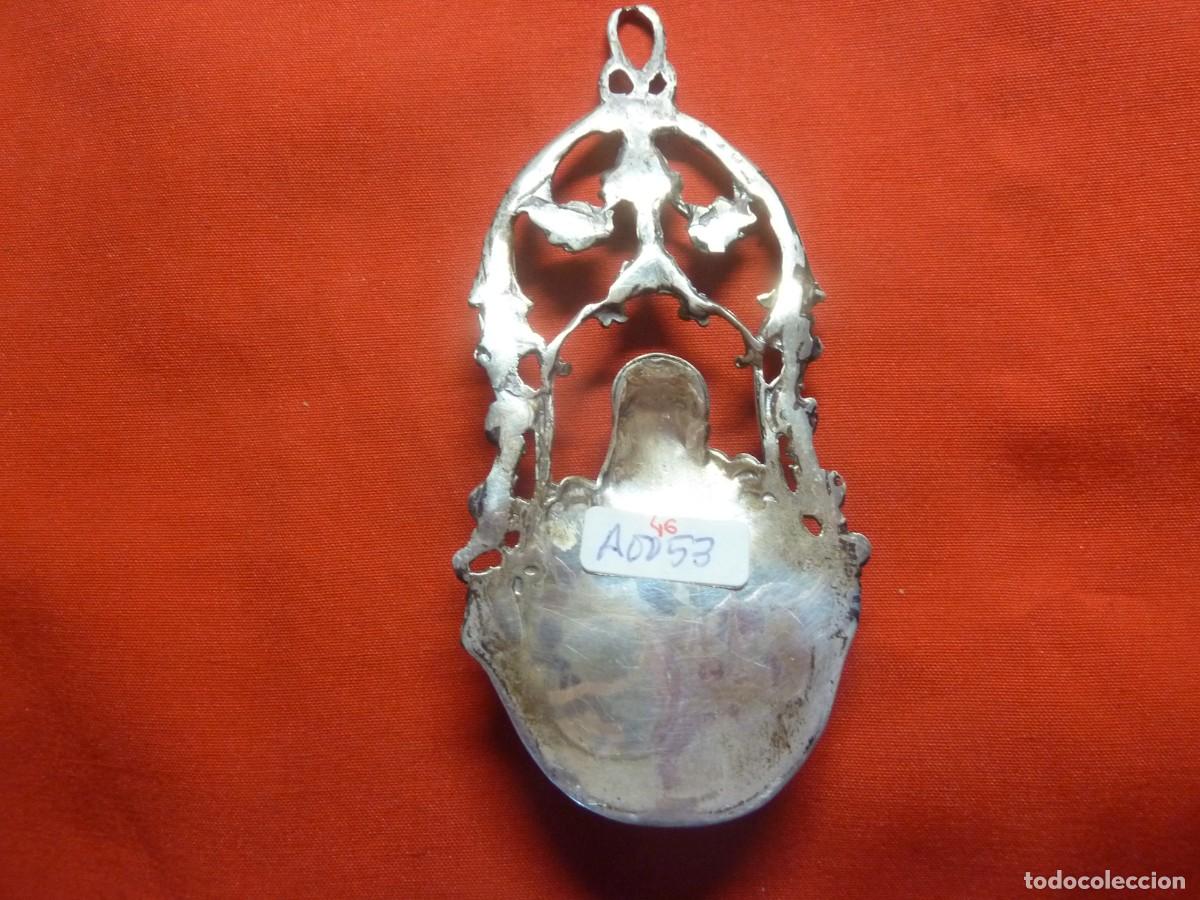Antig&uuml;edades: BENDITERA ANTIGUA EN PLATA DE LEY 46 gr. - Foto 3