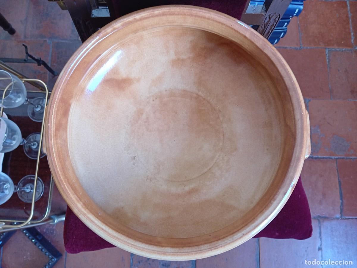 Antig&uuml;edades: Olla grande de barro cocido y vidriada - Foto 5