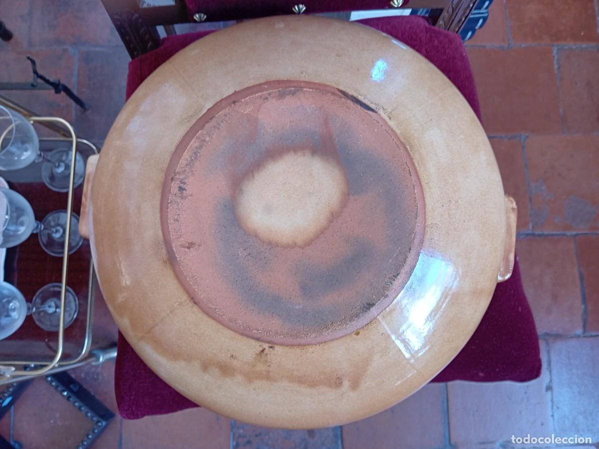 Antig&uuml;edades: Olla grande de barro cocido y vidriada - Foto 6