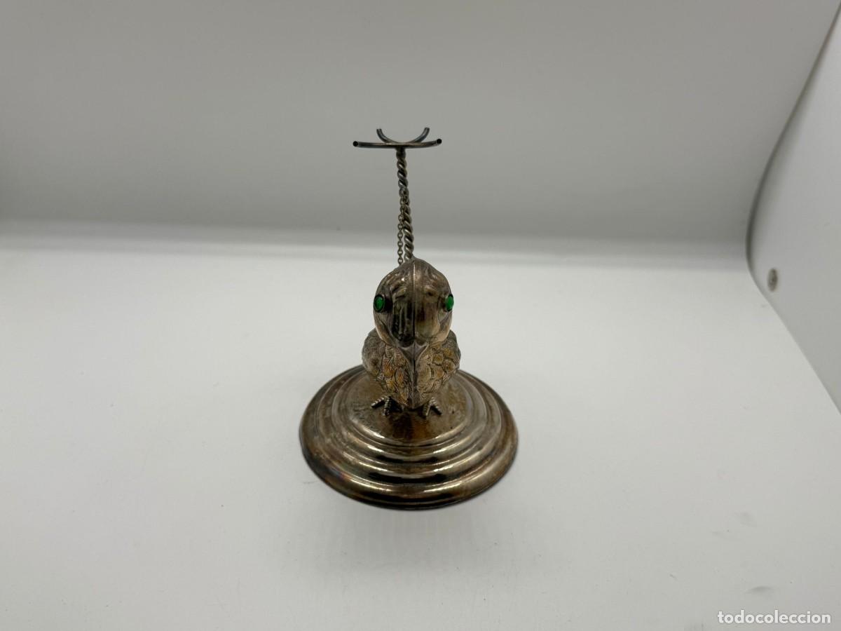Antig&uuml;edades: Calienta copas antiguo en forma de p&aacute;jaro - Foto 2