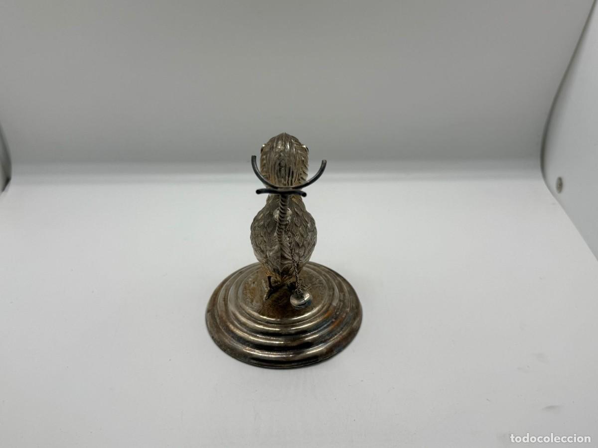 Antig&uuml;edades: Calienta copas antiguo en forma de p&aacute;jaro - Foto 4