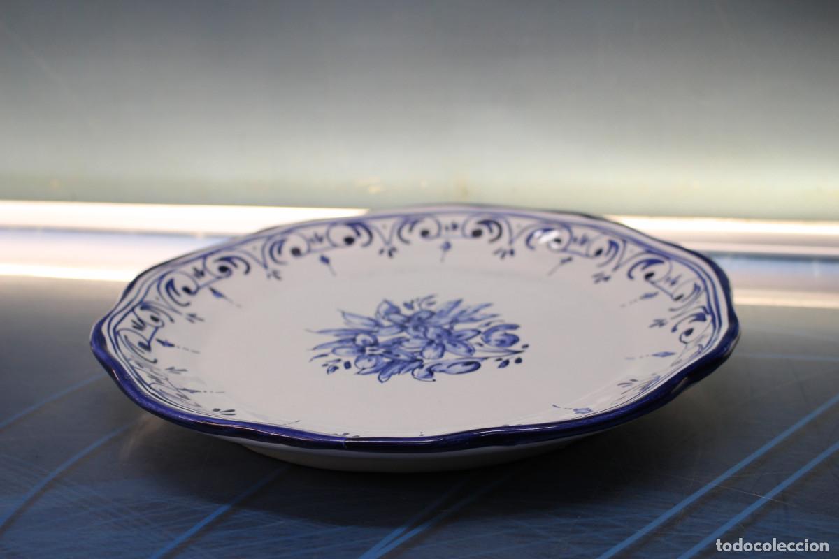 Antig&uuml;edades: Plato cer&aacute;mica de Talavera. - Foto 4