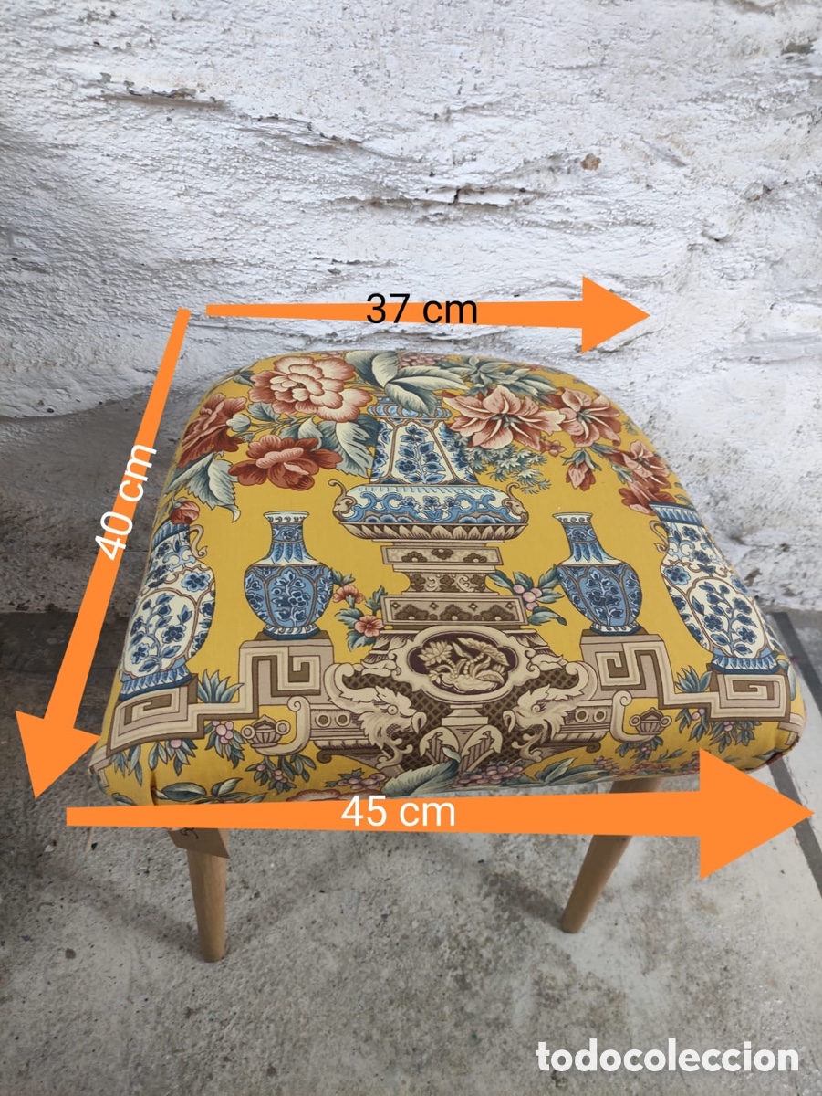 Antig&uuml;edades: Banco auxiliar estilo Thonet - Foto 3